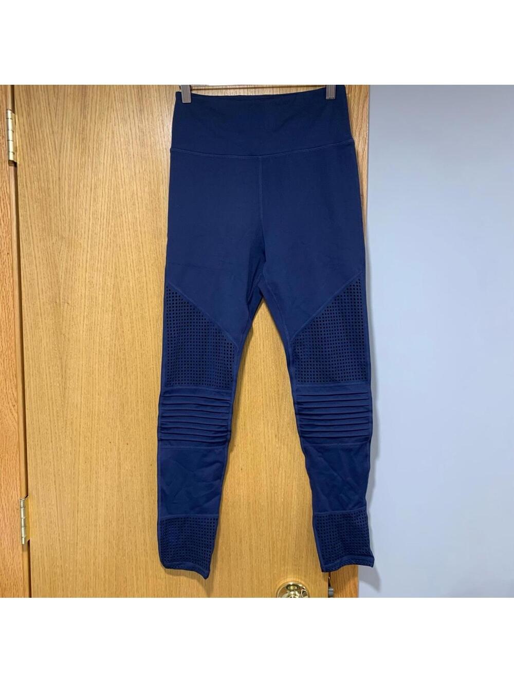 SJBStyle Women's Navy Blue Leggings - Size Small